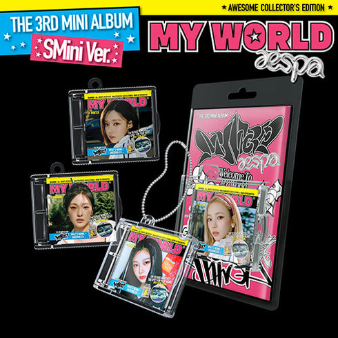AESPA 3RD MINI ALBUM - MY WORLD (SMINI VER.) (KOREA VER.)